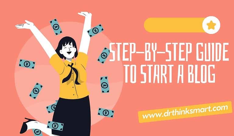 Step-by-step guide to start a blog