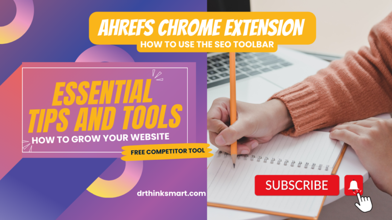 Ahrefs Crome Extension SEO Toolbar