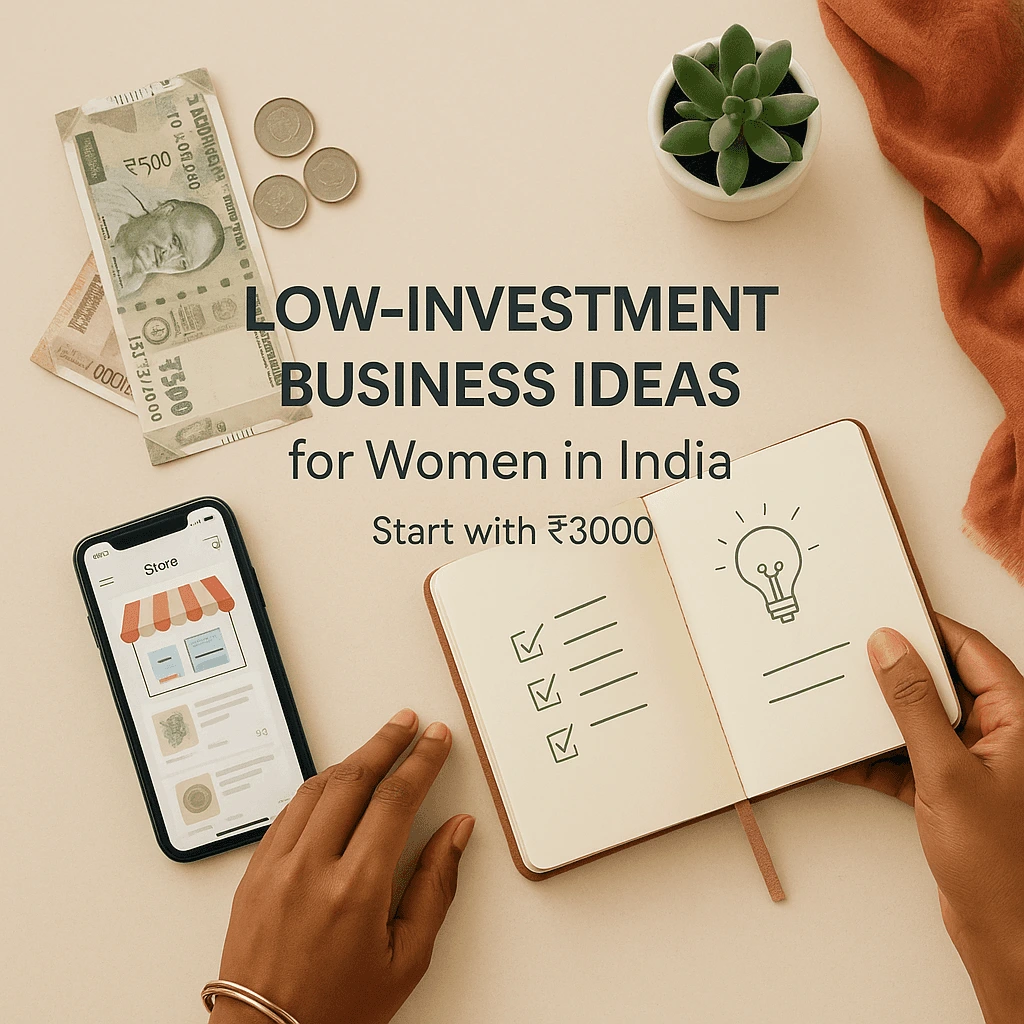 Low Investment Business Ideas for Women in India